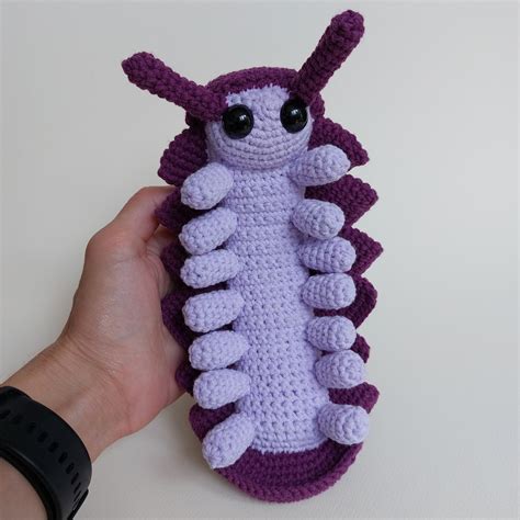 Roly Poly Pill Bug Crochet Pattern Pdf File In English Etsy