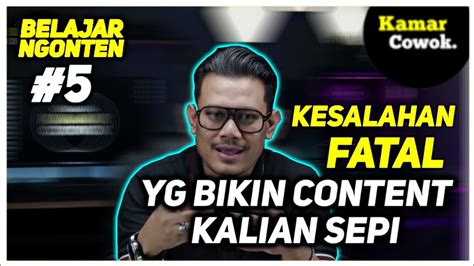 Konten Kreator Pemula Harus Tau Niche Market Yg Cocok Ini Belajar