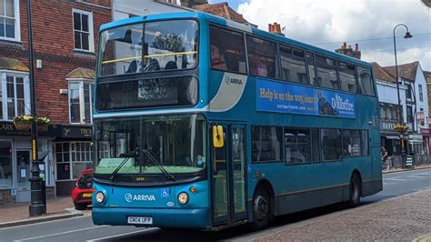 Arriva Kent And Surrey GN04 UFP 6444 Volvo B7TL ALX400 YouTube