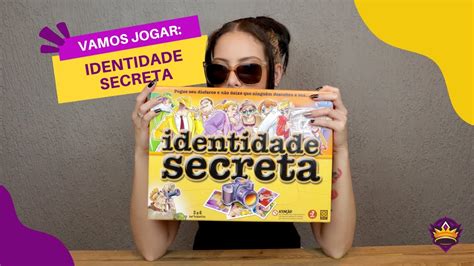 Como Jogar Identidade Secreta YouTube