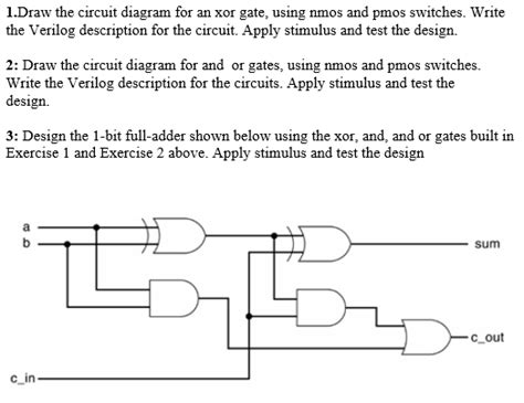 Schematic Diagram Of Xor Gate Circuit Diagram