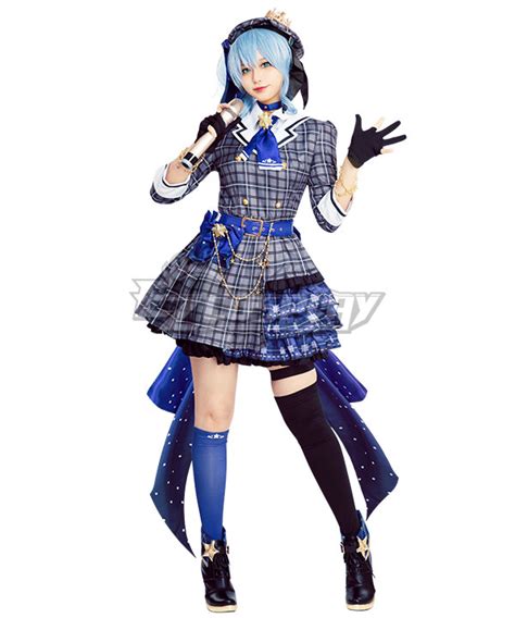 Hololive Vtuber Hoshimachi Suisei Cosplay Costume