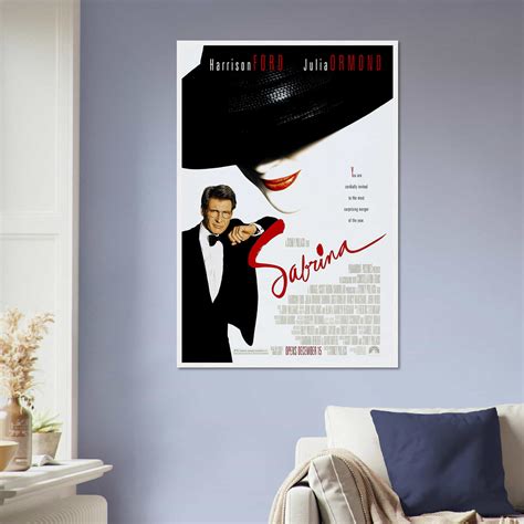 Sabrina (1995) Movie Poster, Sabrina Classic Movie Poster, Classic ...