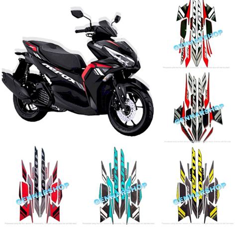 Jual Stiker Striping Lis Body Motor Yamaha Aerox Vva Striping