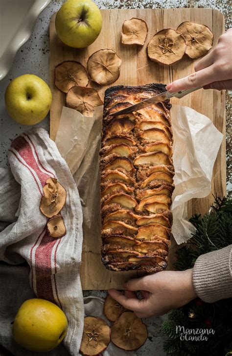 Manzana Canela Bizcocho Especiado Con Manzana