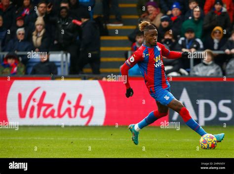 London United Kingdom February 19 Crystal Palaces Wilfried Zaha