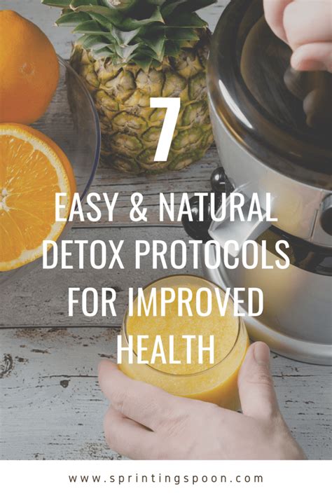 Easy Natural Detox Protocols - sprinting spoon - Blog