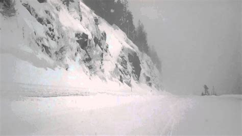 Avalanche Control Wsdot Stevens Pass Wa Youtube