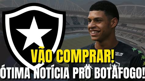 SURPRESA BOTAFOGO PODE COMPRAR E FICAR JOGAR EM DEFINITIVO YouTube