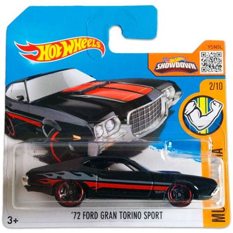 Hot Wheels Muscle Mania 72 Ford Gran Torino Sport kisautó JátékNet hu