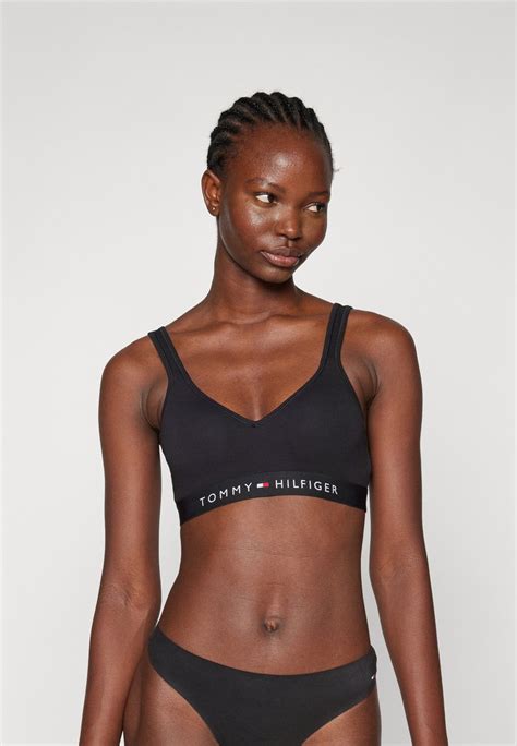 Tommy Hilfiger Bralette Lift Soutien Gorge Push Up Blacknoir Zalandofr