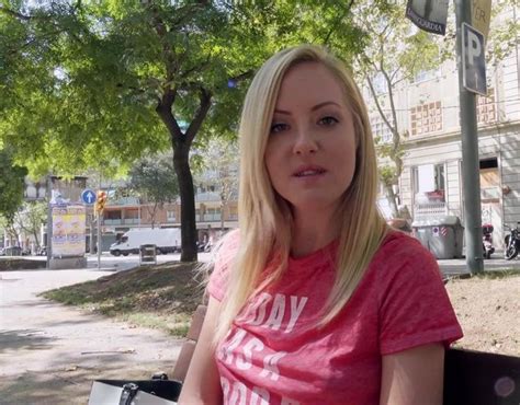 Pickup Blonde Girl On The Street And Fuck Her For Money XXXStreams Org