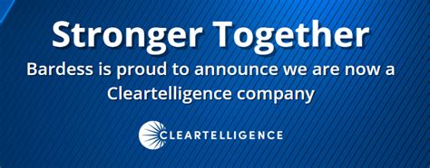 Cleartelligence Acquires Bardess Bardess Group Business Analytics