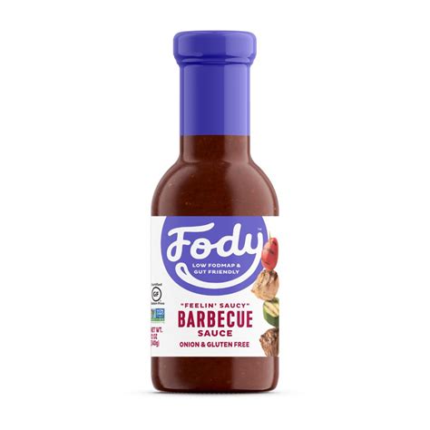 Fody Foods Barbecue Sauce Low Fodmap Oz Vitacost