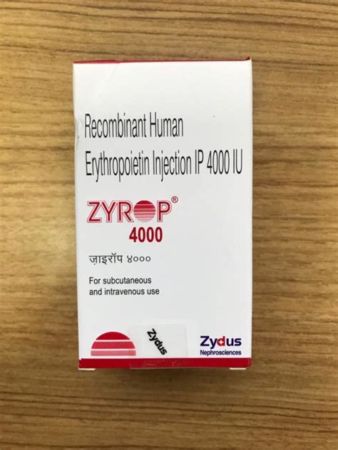 Recombinant Human Erythropoietin Injection Exporter Supplier