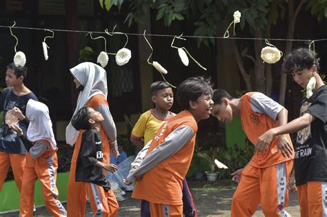 Indonesia Tangerang Selatan Hari Kemerdekaan Perayaan Perlombaan Seru 3