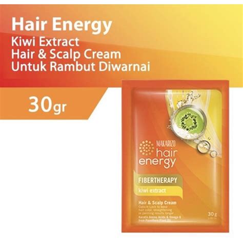 Jual Makarizo Hair Scalp Creambath Kiwi Extract 30ml Shopee Indonesia