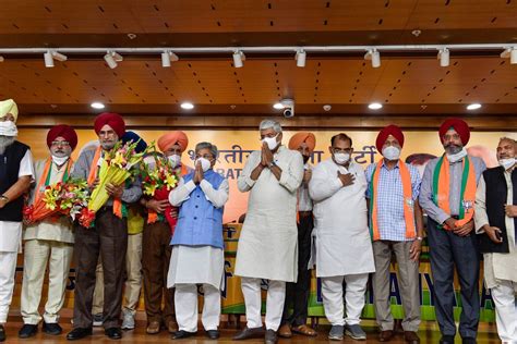 Behind The Latest Induction In Punjab Bjp Is The Optics