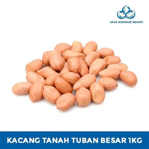 Jual Kacang Tanah Tuban Mentah Besar 1kg Kualitas Super Ukuran 8mm