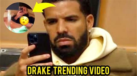 Drake Leaked Video Watch What He Did On This Video Youtube