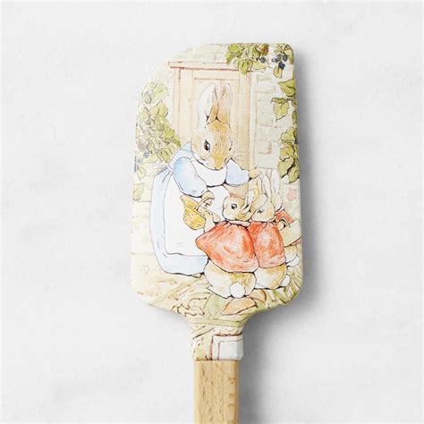 Williams Sonoma Peter Rabbit Josephine Fsc Wood Spatula Williams Sonoma