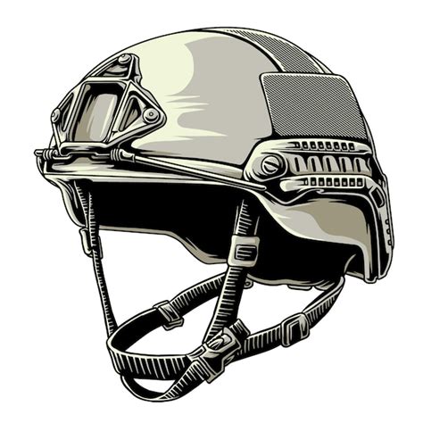 Army Helmet Drawing