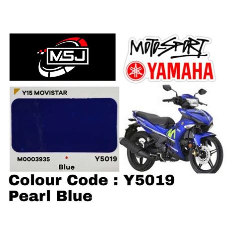 Jual Cat Motor Blue Cat Standar Pabrik Yamaha Y15 Movie Star Y5019