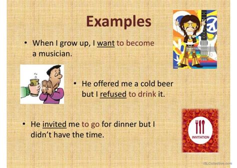 Gerunds And Infinitives General Re English Esl Powerpoints