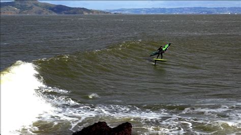 Wing Foiling All Time Fort Point Surf Session Sup World Mag