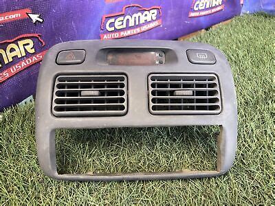 Toyota Corolla Center Dash Ac Air Vent Radio Bezel Cover W Clock