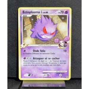 Ectoplasma Gym Leader Platine Rivaux Mergeants Carte Pokemon