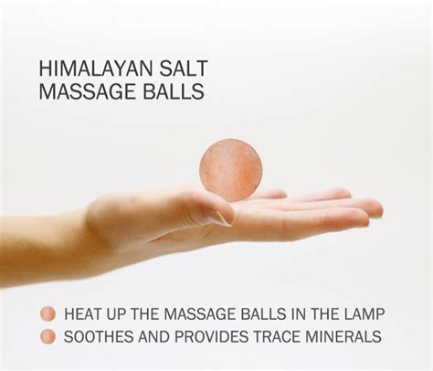 This Himalayan Rock Salt Lamp Contains Removable Heated Massage Balls