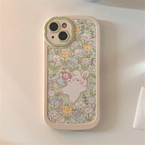 Rabbit In Flowers Iphone Case Zicase