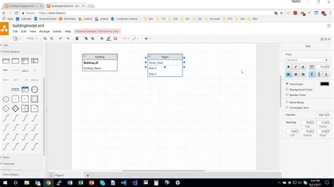 Draw.io Er Diagram Add Row