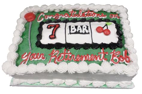 Happy Retirement Cake