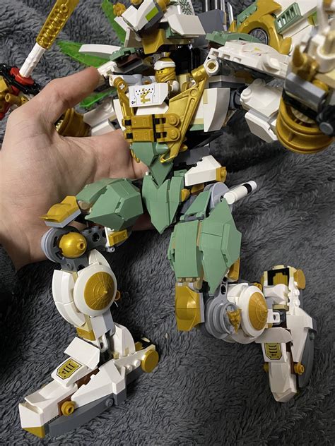 I Gave The Ninjago Lloyds Titan Mech Set Knee Joints Rlego