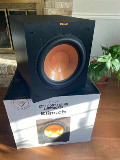 In Box Klipsch R 12sw 12 Inch Front Firing 400 Watt Max Powered