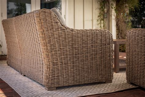 Better Homes Gardens Bellamy Piece Outdoor Sofa Gray Cushions