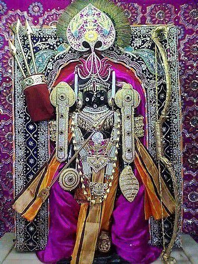 Krishna As Four Armed Vishnu At Dwarkadhish Temple Jai Shree Krishna