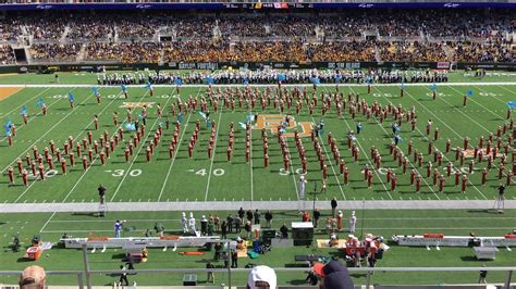 Texas Longhorn Marching Band Halftime Performance At Baylor Game 2017