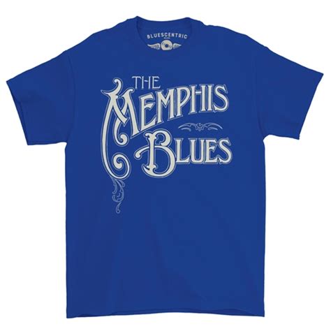 The Memphis Blues T Shirt Classic Heavy Cotton