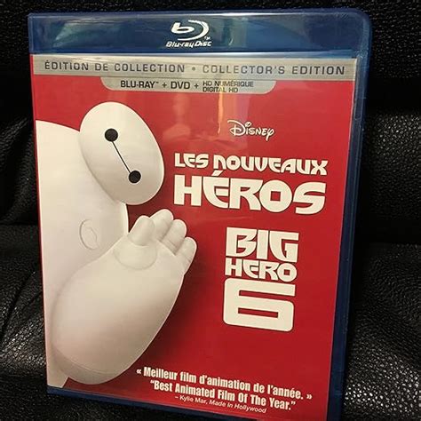 Amazon Big Hero Blu Ray Ryan Potter Scott Adsit Jamie