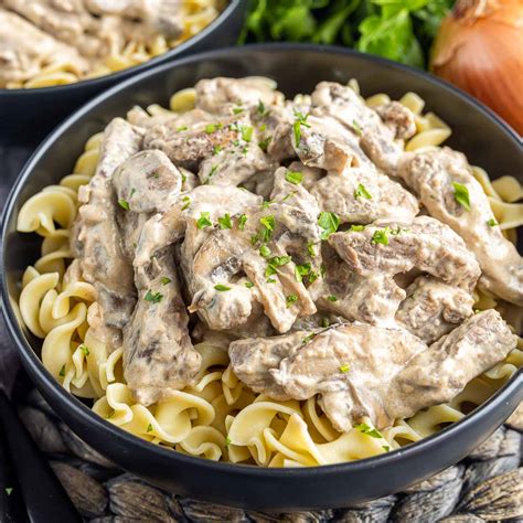 Beef Stroganoff Recipe Sour Cream | Dandk Organizer