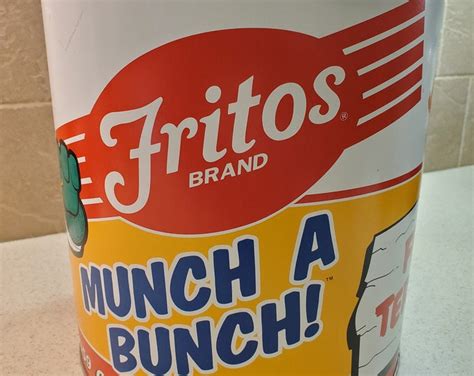 Vintage 1994 Frito Lay Fritos Brand Collectors Tin Fritos Corn Chips