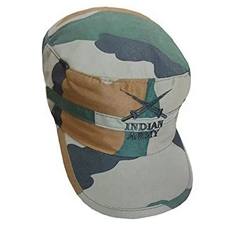 Unisex Cotton Indian Army Cap Size Free At Rs Piece In New Delhi