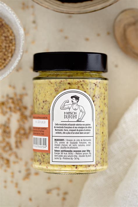 Moutarde En Grain G Moutardes Et Vinaigres Normands Maison Dupont