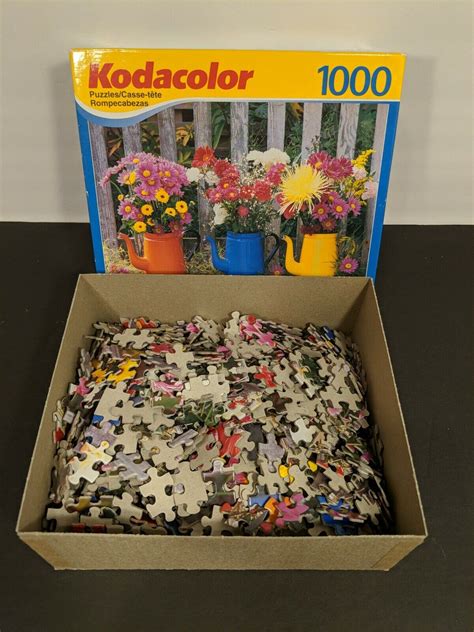 Kodacolor 1000 Piece Puzzle Firehouse Friend EBay