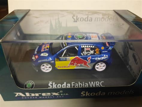 Abrex Koda Fabia Wrc Red Bull Aigner Aukro