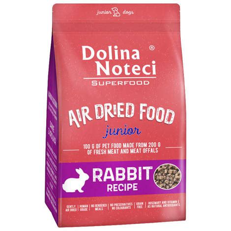 Dolina Noteci Superfood Danie Z Kr Lika Junior Karma Suszona Dla Psa