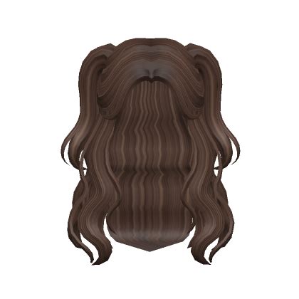 Brown Cute Wavy Hair With Short Pigtails Roblox Item Rolimon S